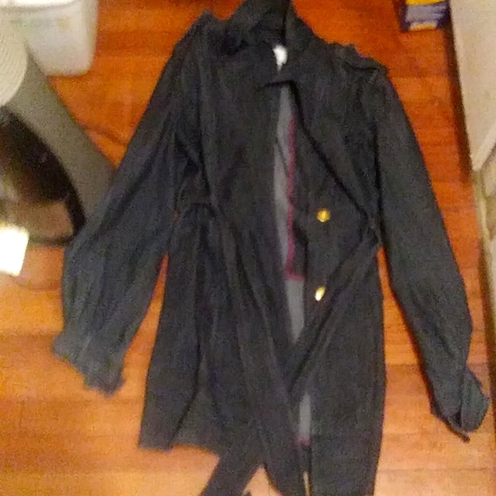 Long jean jacket
